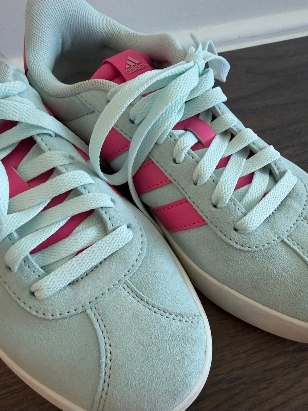 Adidas Women's VL Court 3.0 Halo Mint